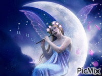 angel in the sky - Nemokamas animacinis gif