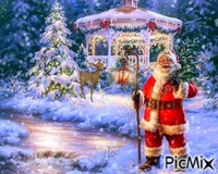 Santa/Christmas анимирани ГИФ