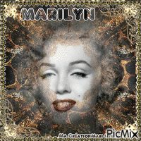 ma création MARILYN アニメーションGIF