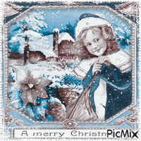 Vintage Christmas B & B - Бесплатный анимированный гифка
