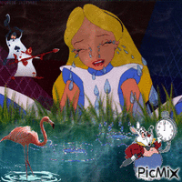 Alice and the sea of tears animowany gif