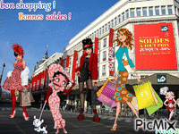 soldes d hiver ! アニメーションGIF