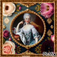 Marie-Antoinette - GIF animé gratuit