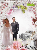 Vive les mariés - Ingyenes animált GIF