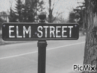 elm street - Бесплатный анимированный гифка