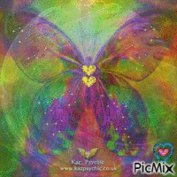 Mesmeric Butterfly - Free animated GIF