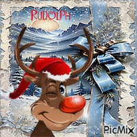 Rudolph - Gratis animeret GIF