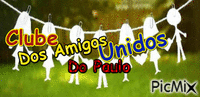 Clube  Dos   Amigos  Unidos  Do Paulo - GIF animado grátis