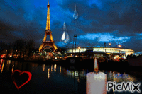 Larmes pour Paris - GIF animado grátis