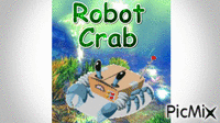Robot Crab GIF animado