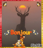 Bonjour 2 animovaný GIF