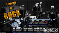 13 de Julio dia del  ROCK - 免费动画 GIF