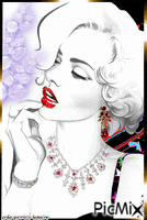 Jolie femme Animated GIF