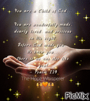 You are a Child of God - GIF animé gratuit