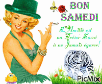 Bon samedi - GIF เคลื่อนไหวฟรี