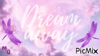 dream away animerad GIF