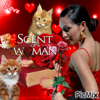 Scent Of A Women In Red анимирани ГИФ