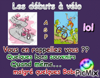 Le vélo - Бесплатный анимированный гифка