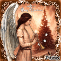 A Merry Christmas - Бесплатни анимирани ГИФ