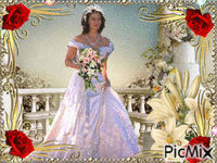 Star en mariée Julia Roberts - GIF animé gratuit