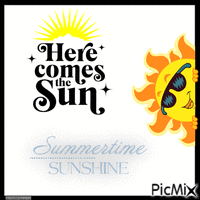 Here comes the Sun animēts GIF