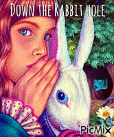 The Rabbit Hole - Бесплатный анимированный гифка