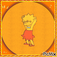 Lisa - GIF animé gratuit