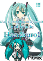 Vocaloid Hankuro1 - Zdarma animovaný GIF