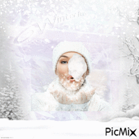Weißer Winter - Free animated GIF
