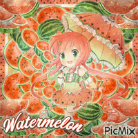 Watermelon - GIF animé gratuit