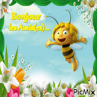 Maya l'abeille - Animovaný GIF zadarmo