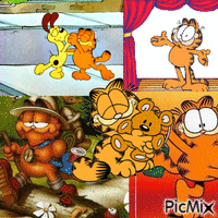 Garfield (my 2,730th PicMix) geanimeerde GIF