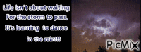 Dance in the rain - Gratis animeret GIF
