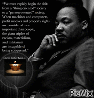 Dr. Martin Luther King Jr. - Darmowy animowany GIF