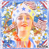 Happy 4th of July - Vintage