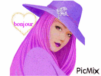 Bonjour animovaný GIF