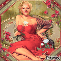 Marilyn Monroe animerad GIF