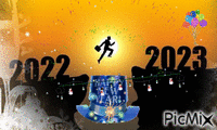 new year  🎈✨🎉🙂 动画 GIF