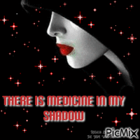 There Is Medicine In My Shadow gif - Zdarma animovaný GIF