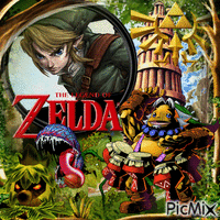 Zelda animált GIF