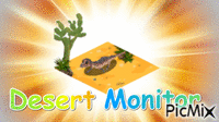 Desert Monitor - Bezmaksas animēts GIF