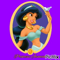 Princess Jasmine GIF animado