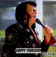 Barry happy thursday - 免费动画 GIF