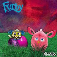Furby Connect Island анимиран GIF