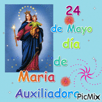 Maria Auxiliadora. - Free animated GIF