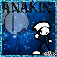 anakin the stickman - Zdarma animovaný GIF
