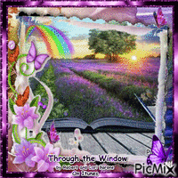 Through The Window Acoustic Album by Robert and Lori Barone animeret GIF