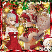 Navidad Manga GIF animé