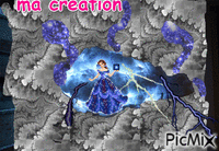 princesse d'orage - GIF animado gratis