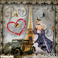 CARTE DE PARIS Animated GIF